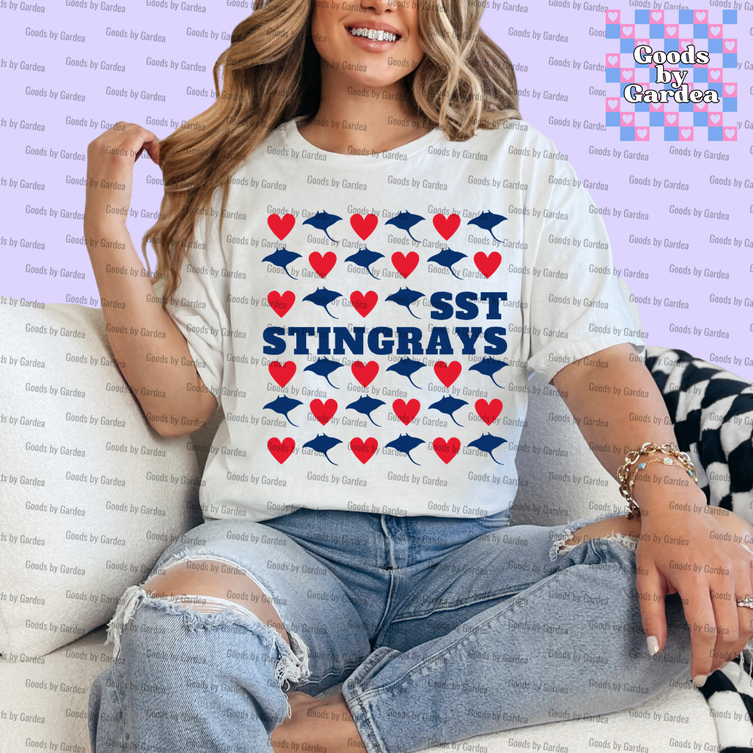 Stingrays and Hearts Shirt