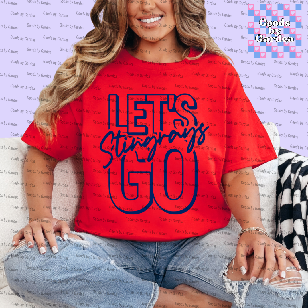 Let's Go Stingrays Shirt