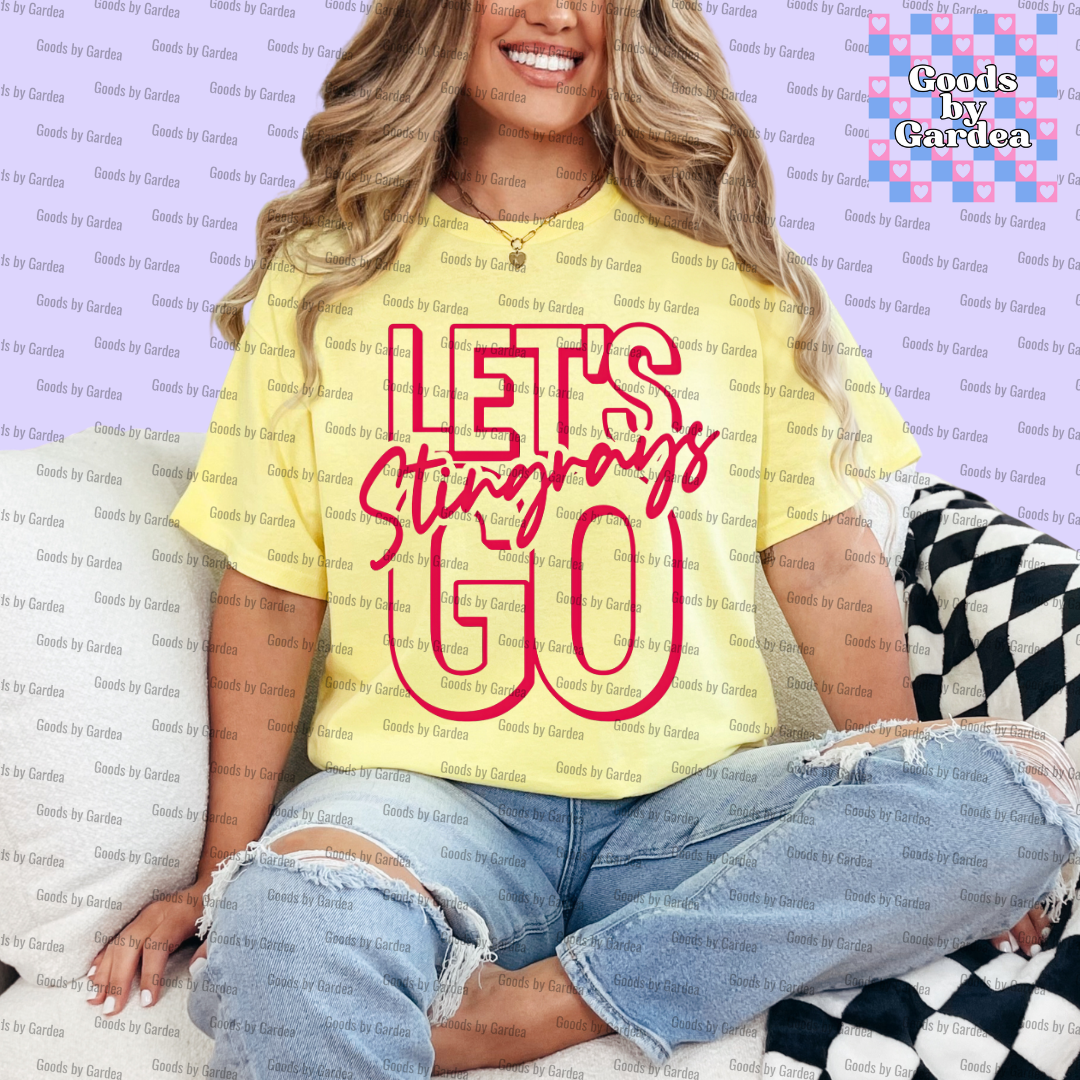 Let's Go Stingrays Shirt