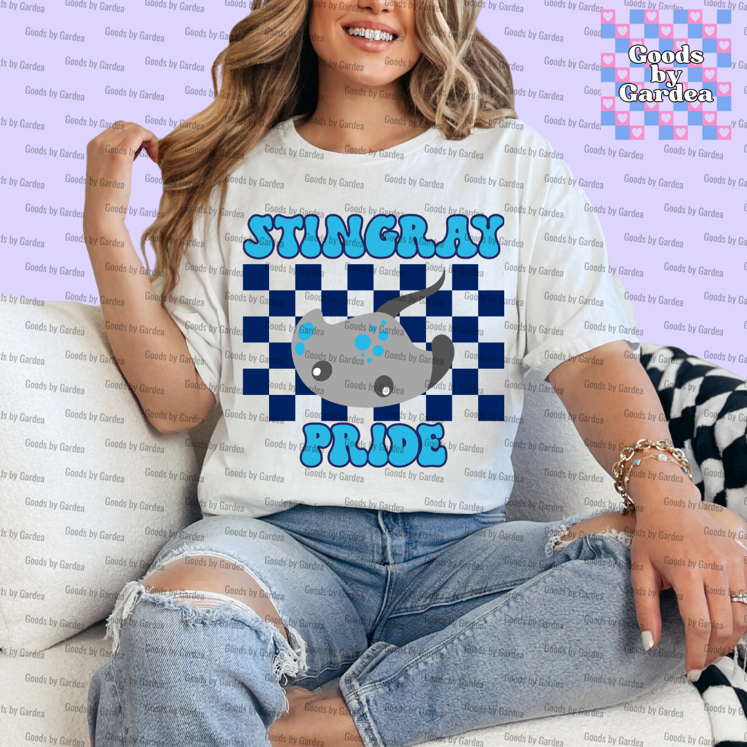 Blue Stingray Pride Shirt