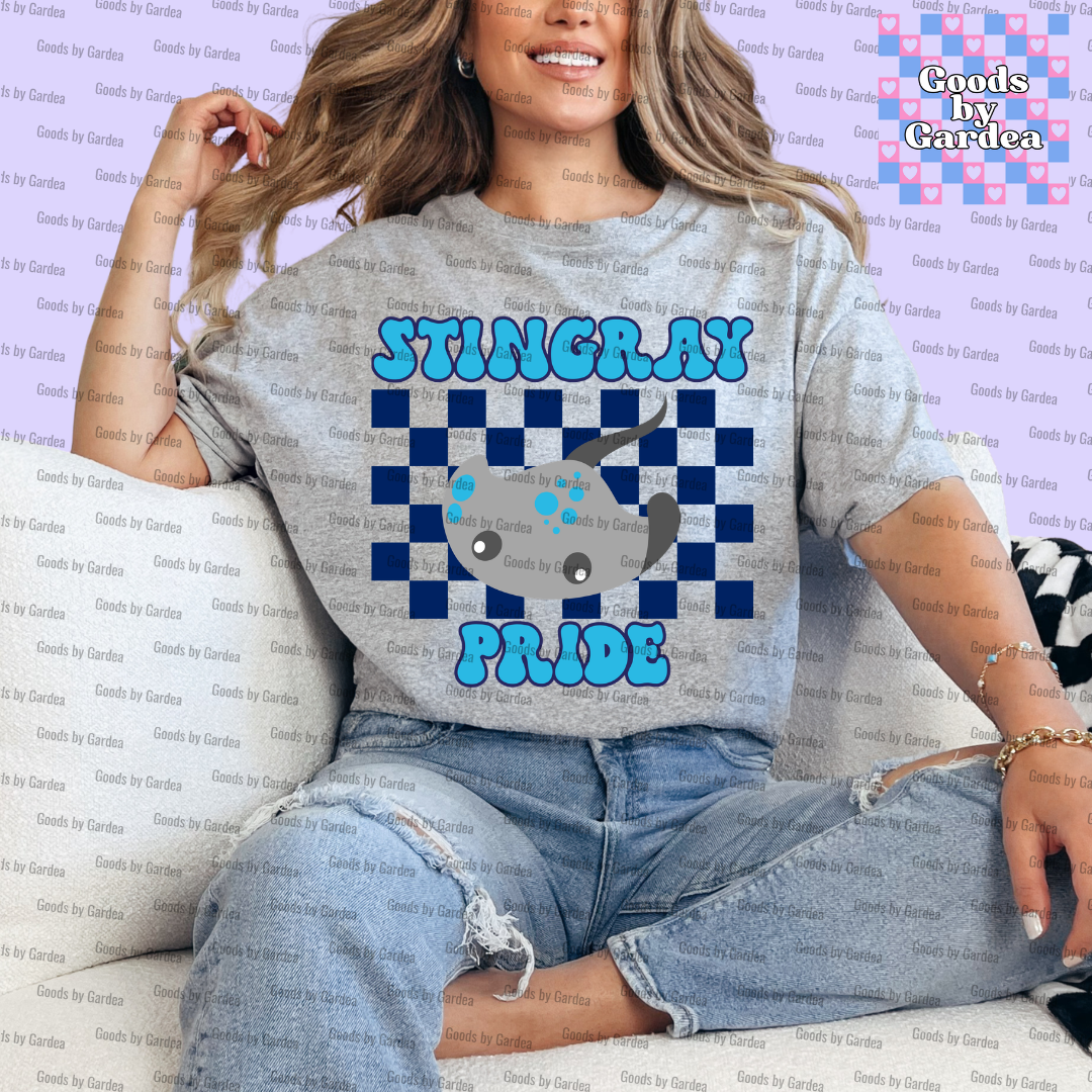 Blue Stingray Pride Shirt