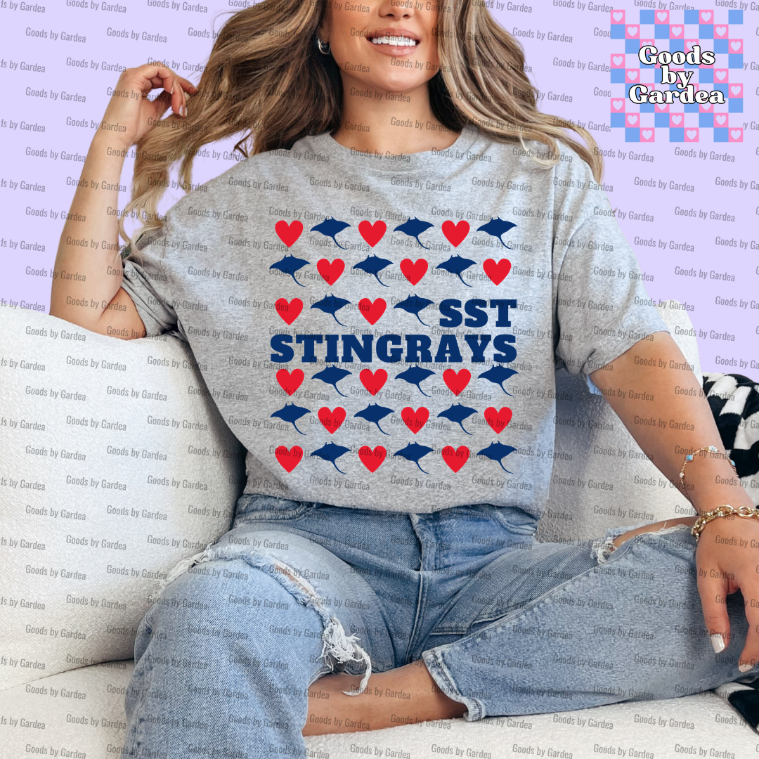 Stingrays and Hearts Shirt