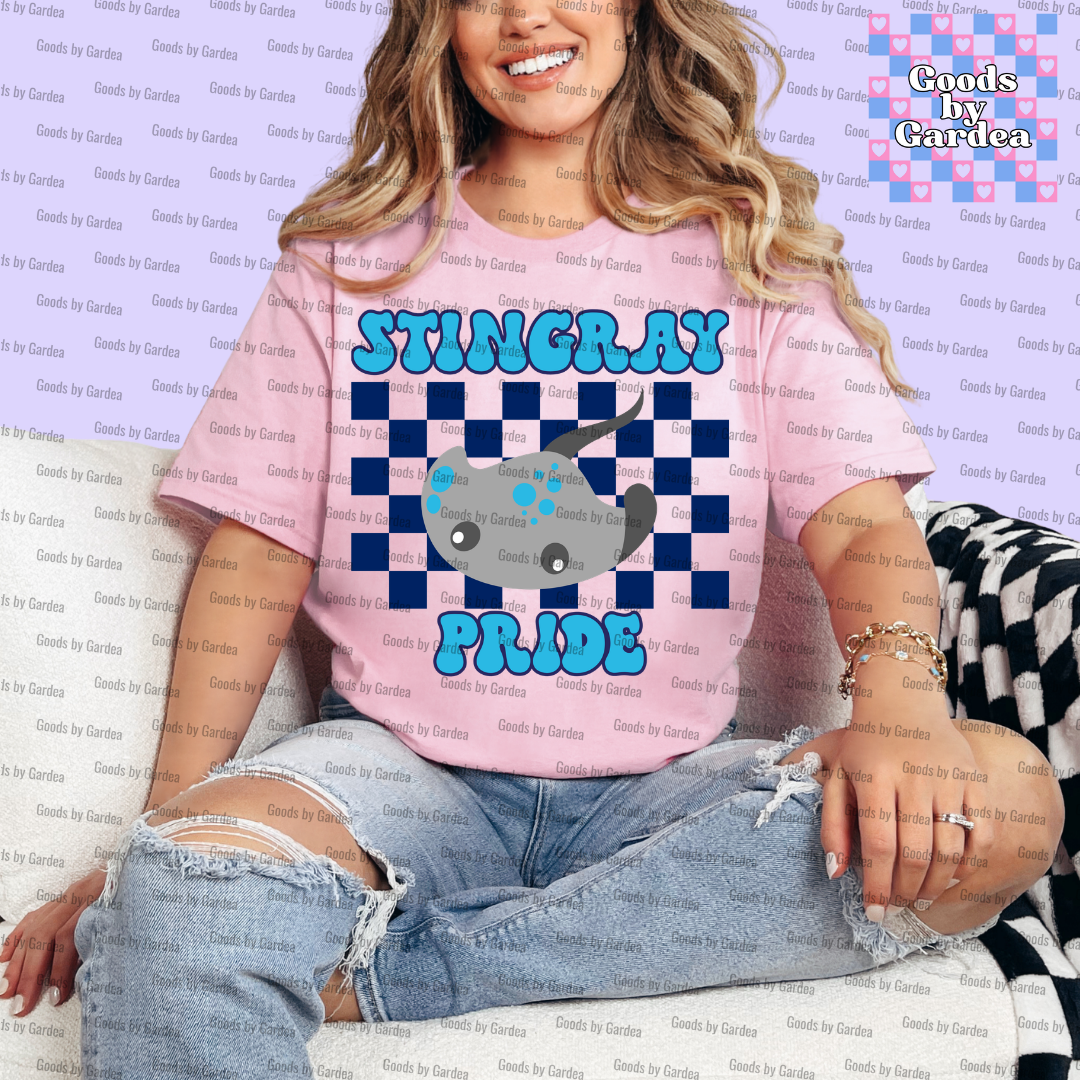 Blue Stingray Pride Shirt