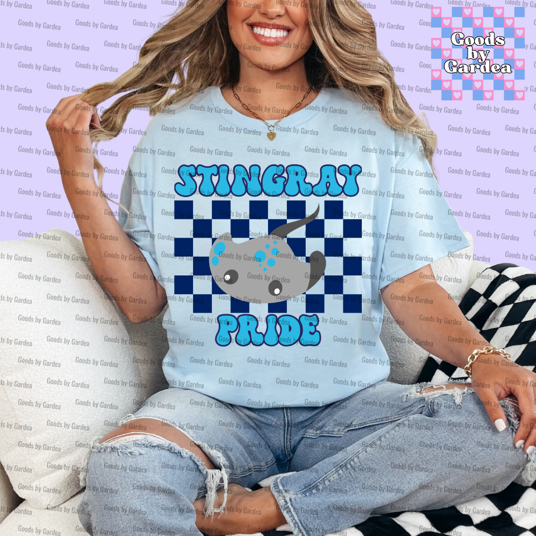Blue Stingray Pride Shirt