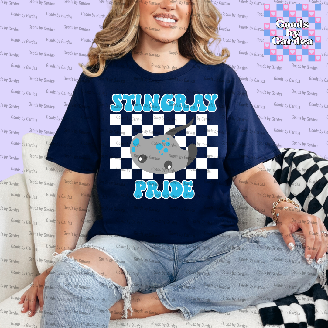 Blue Stingray Pride Shirt