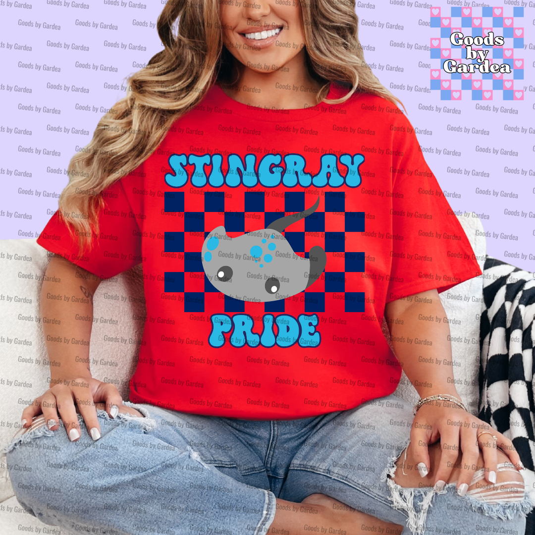 Blue Stingray Pride Shirt