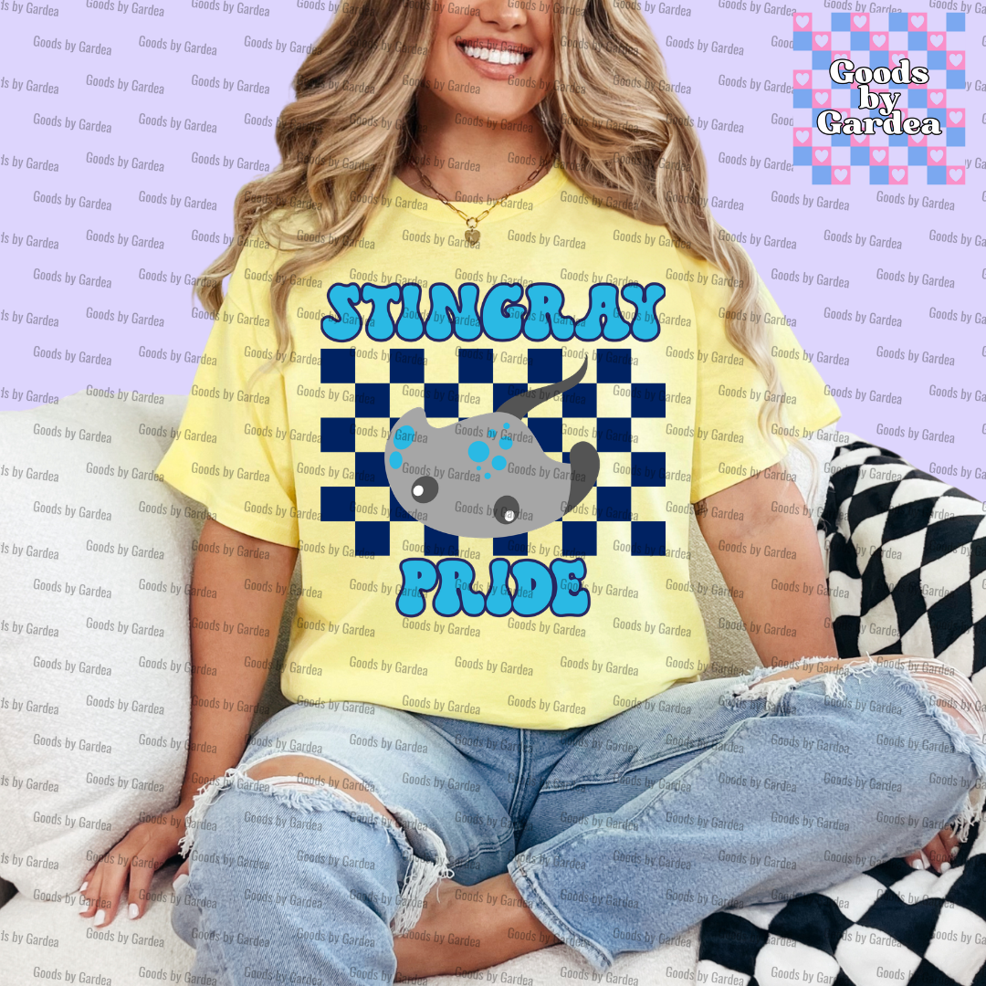 Blue Stingray Pride Shirt