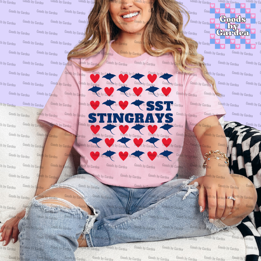 Stingrays and Hearts Shirt