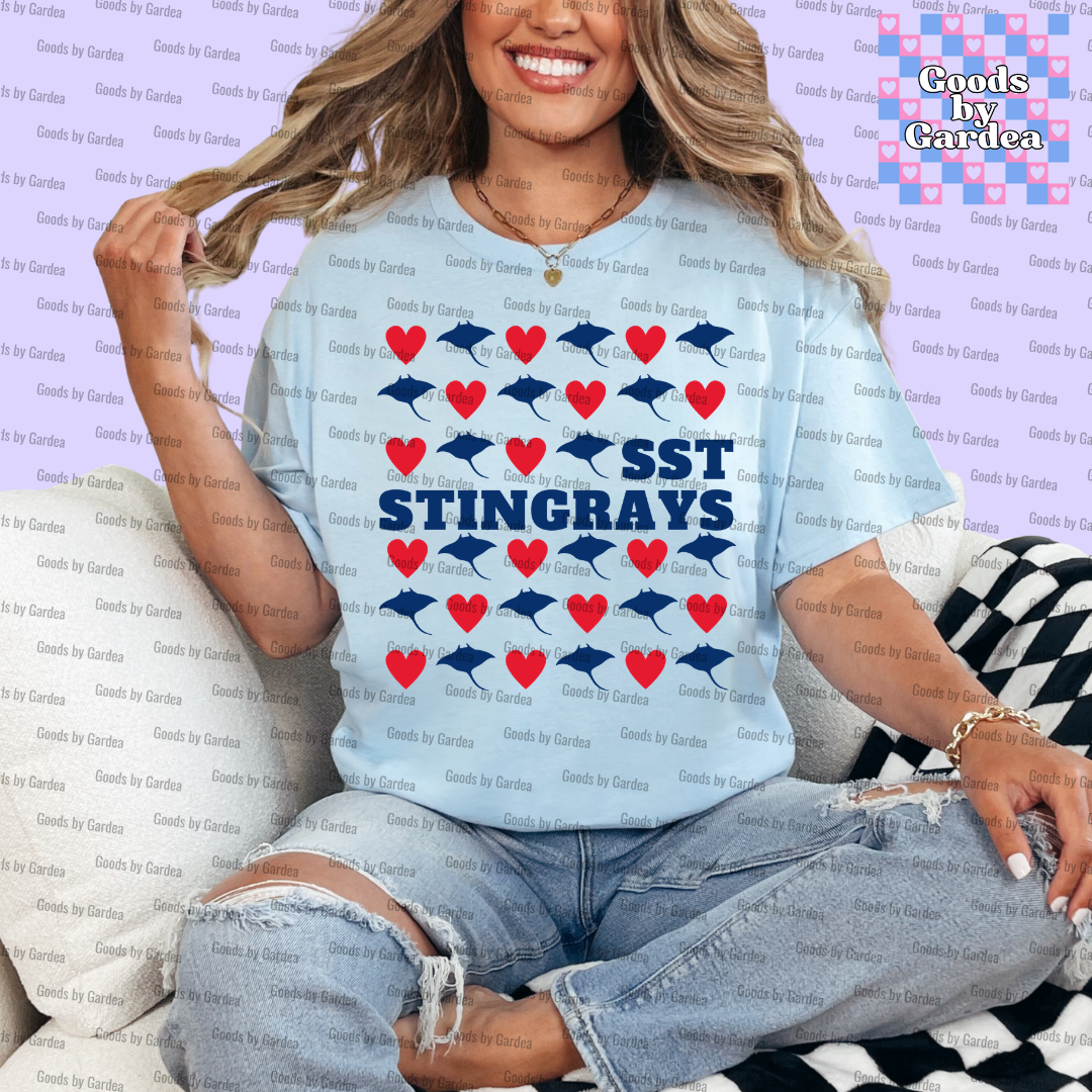 Stingrays and Hearts Shirt