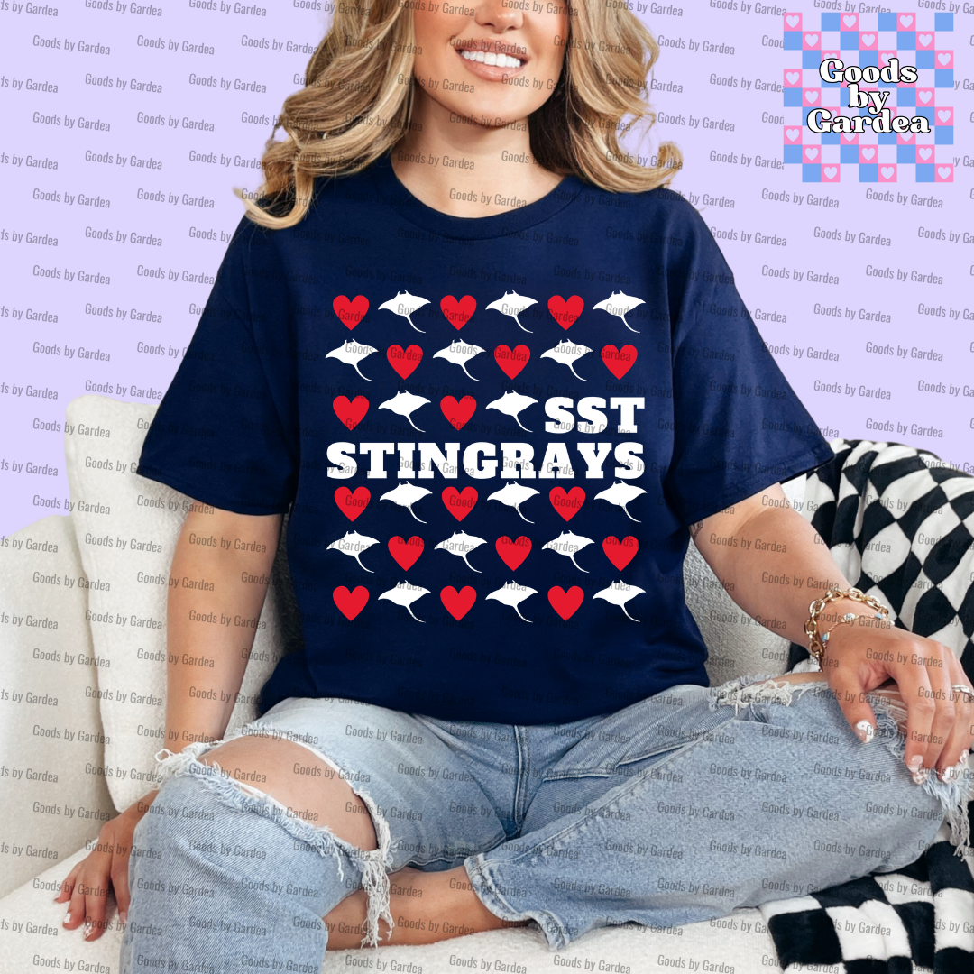 Stingrays and Hearts Shirt