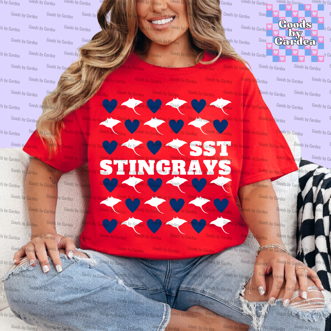 Stingrays and Hearts Shirt