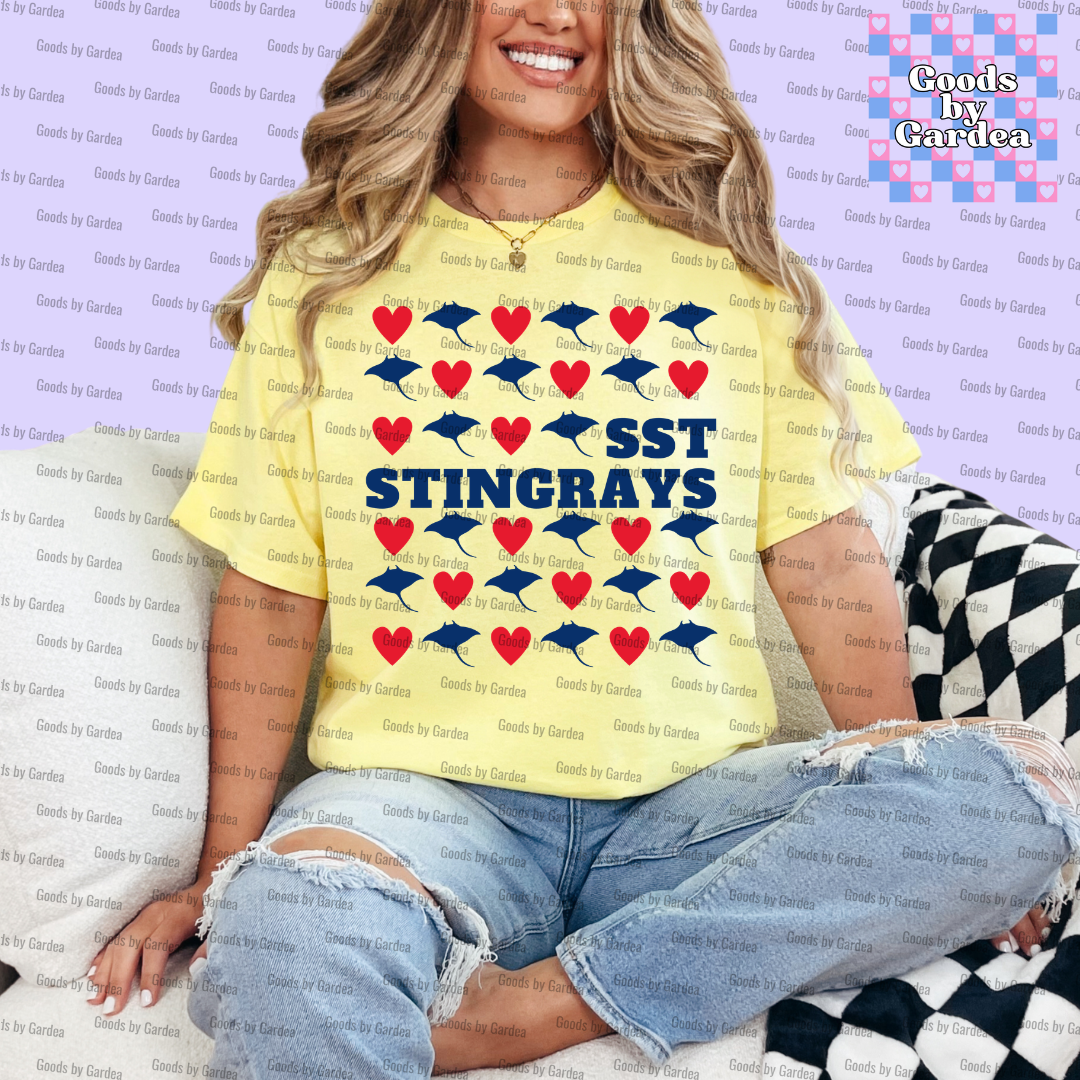 Stingrays and Hearts Shirt