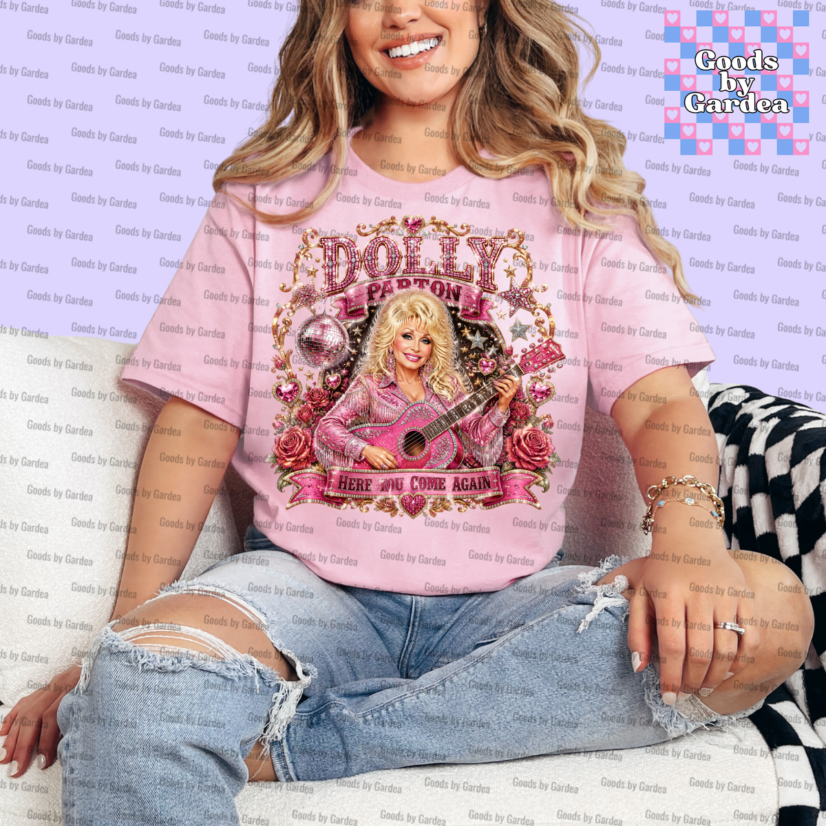 Dolly Parton Rhinestones Shirt