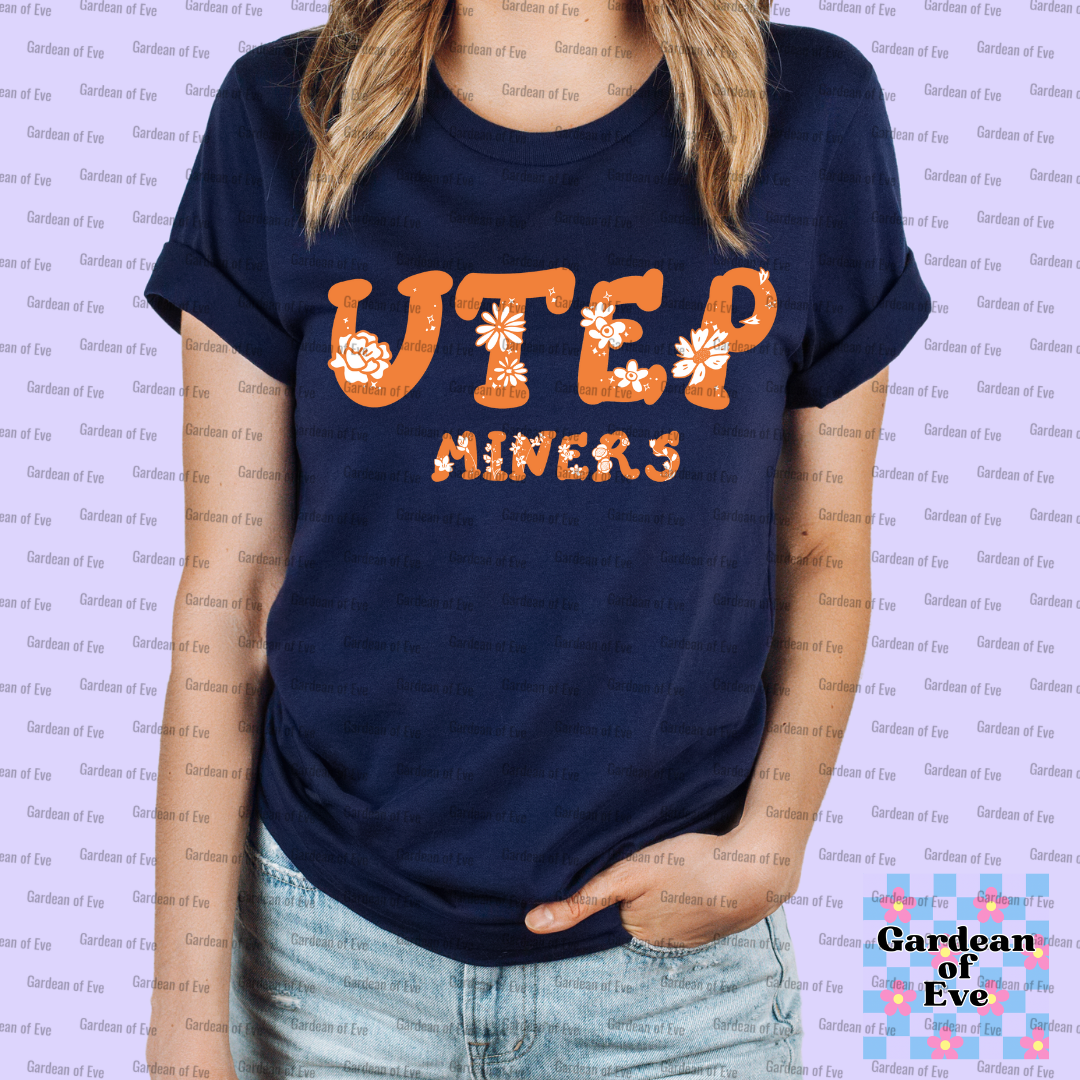 Floral UTEP Shirt