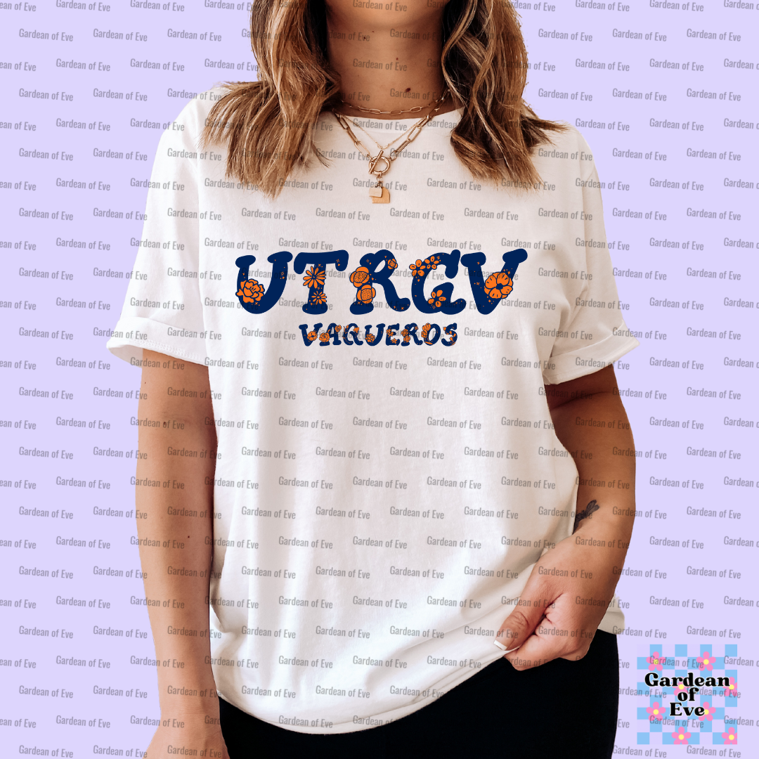 Floral UTRGV Shirt