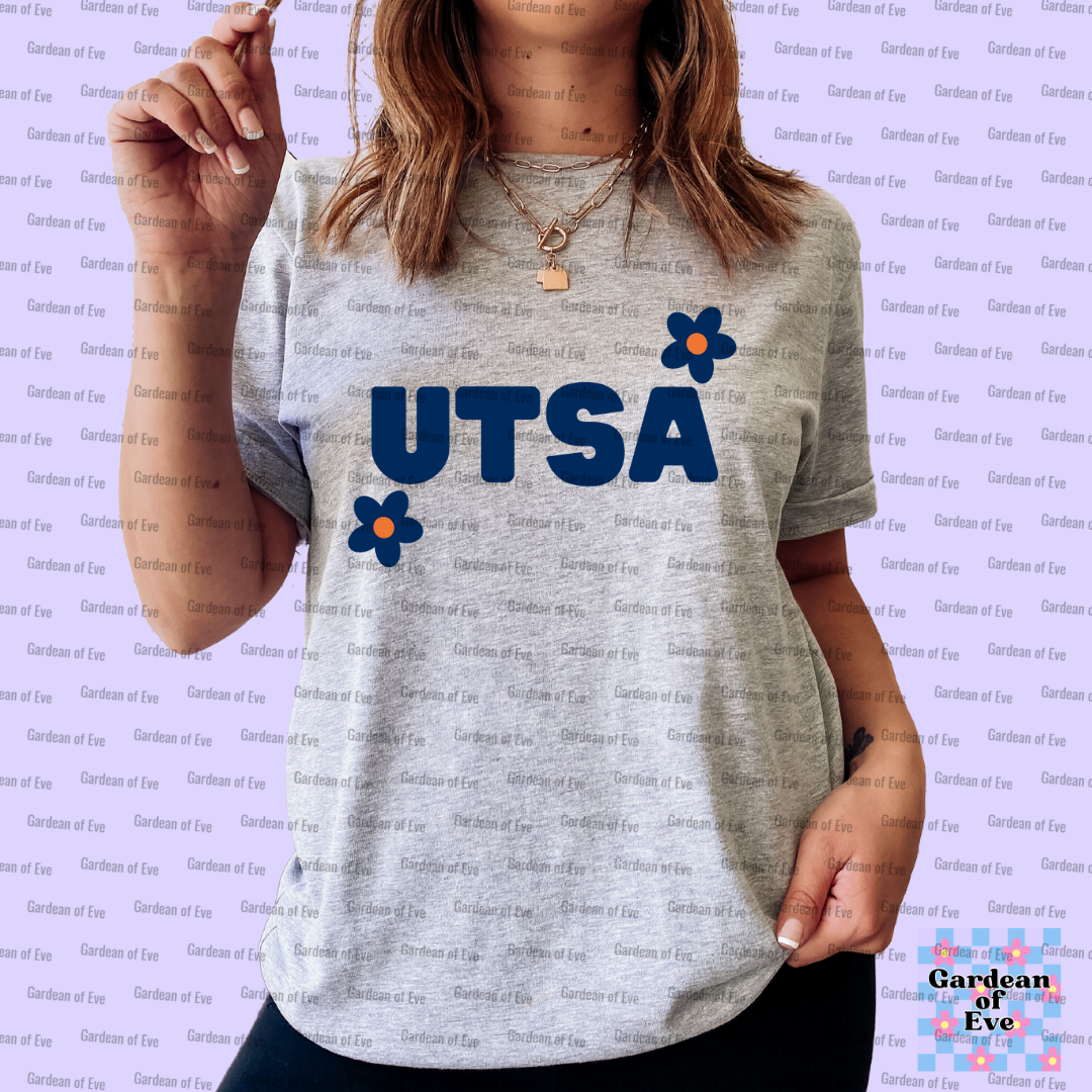 UTSA Flowers Shirt