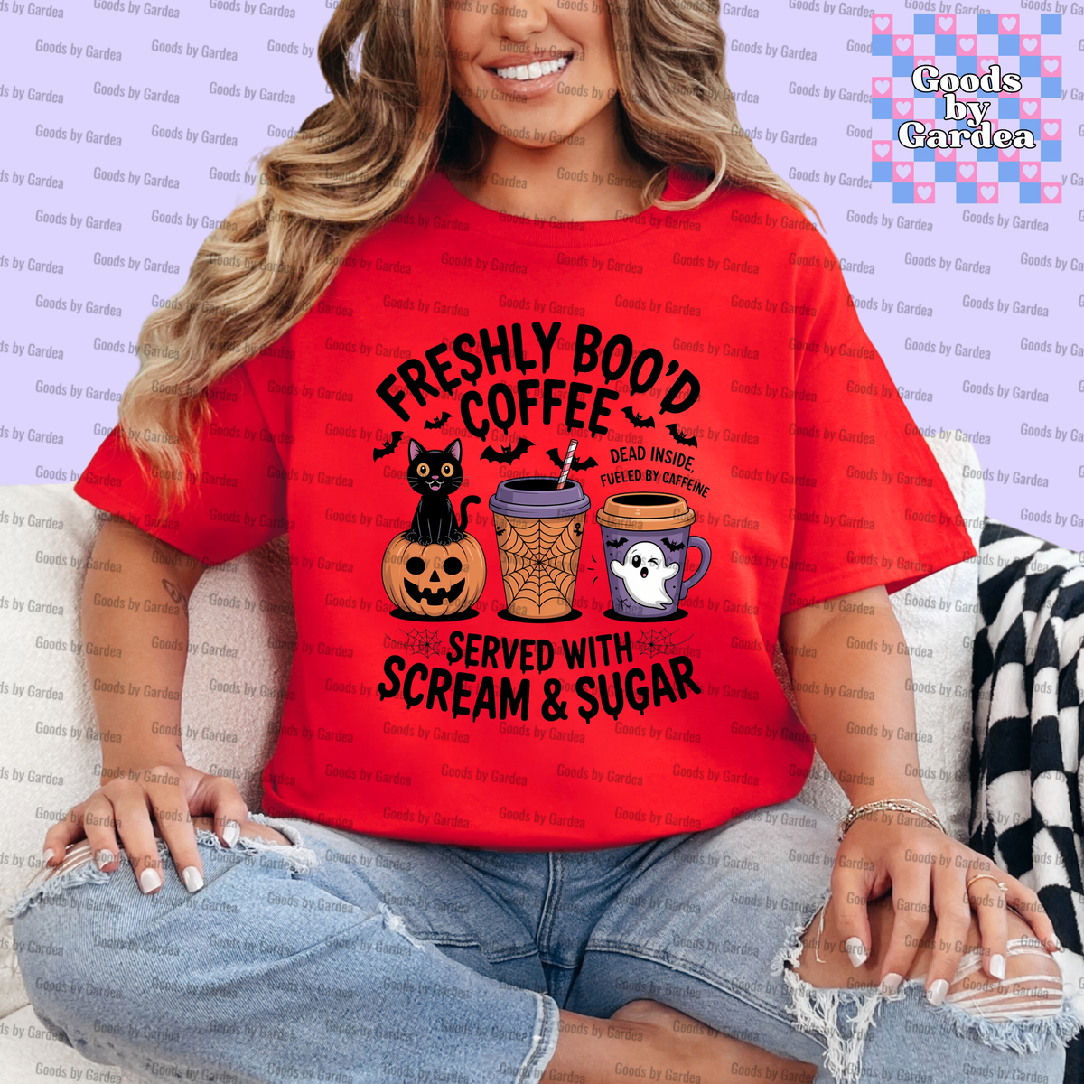 Freshly Boo'd Coffee Shirt