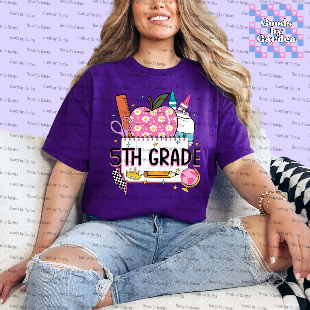 Supplies Grade Level Shirt