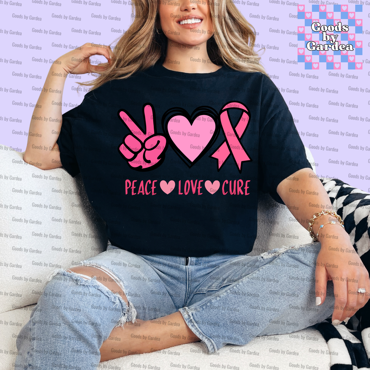 Peace Love Cure Shirt