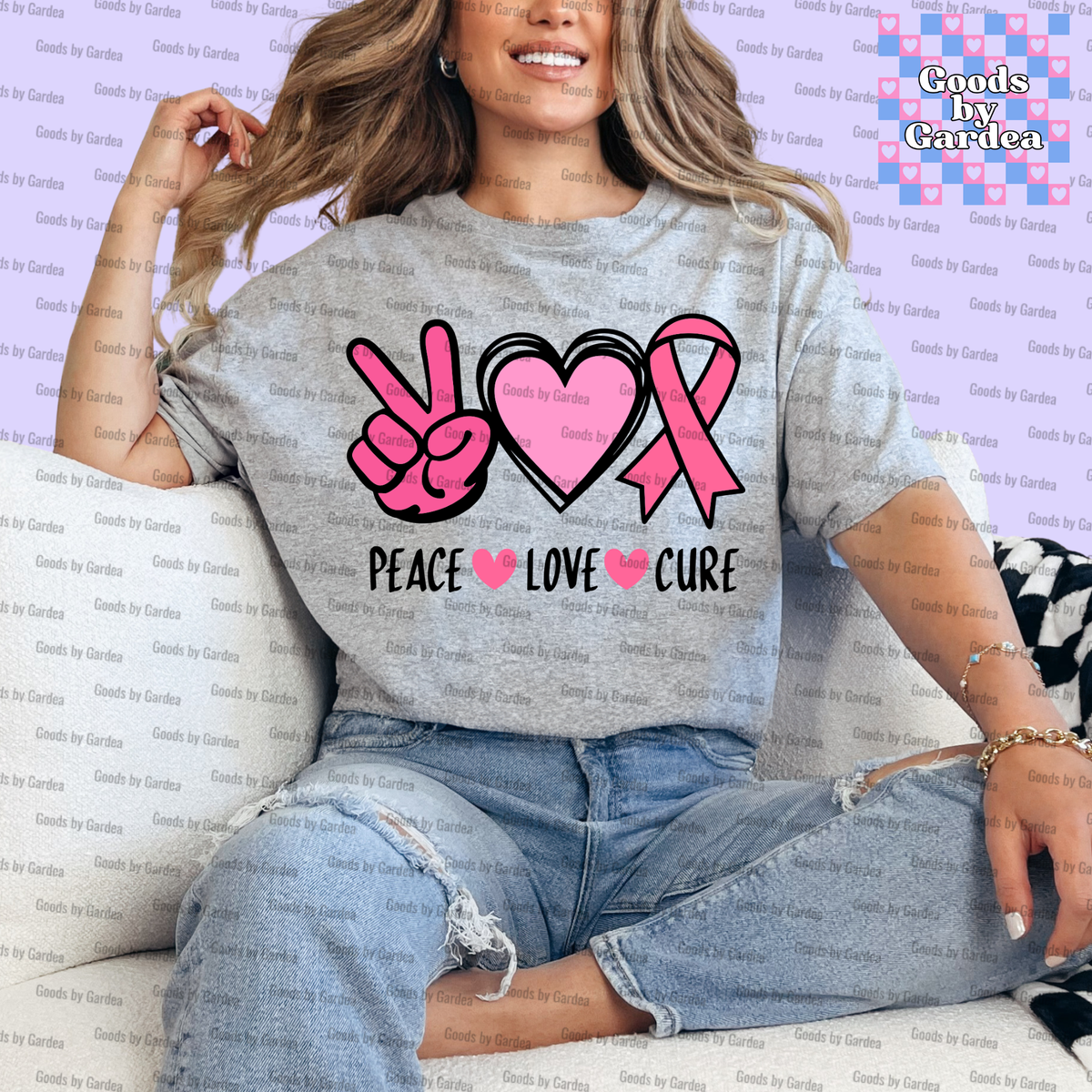 Peace Love Cure Shirt