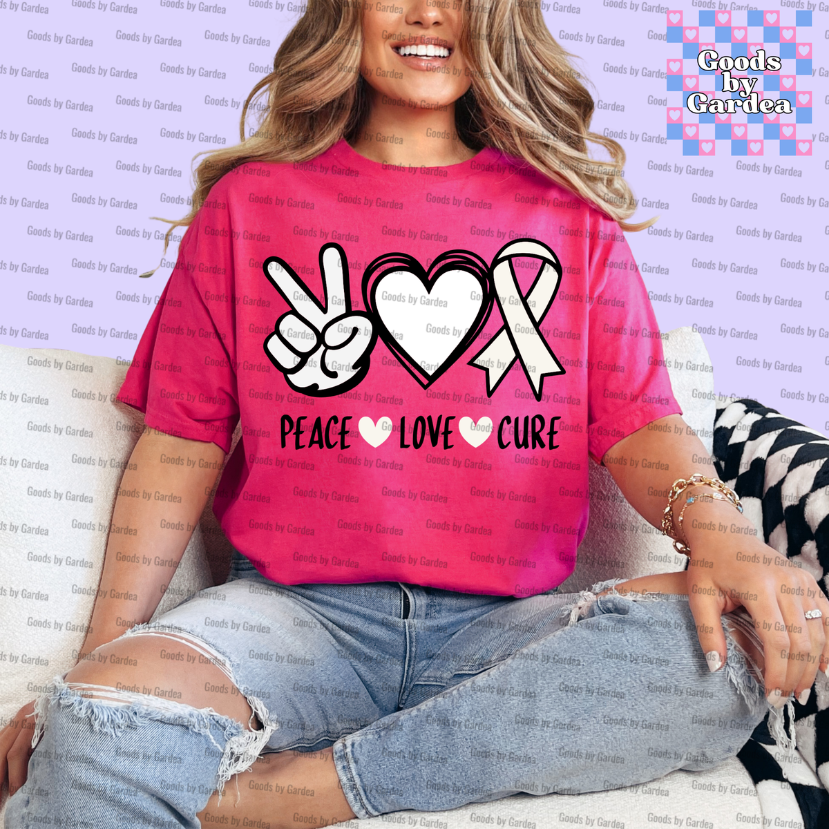 Peace Love Cure Shirt