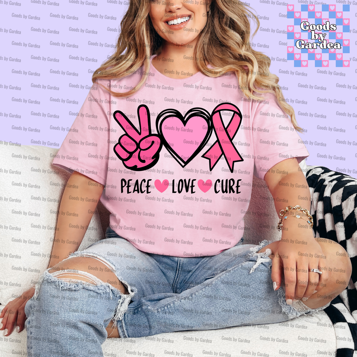 Peace Love Cure Shirt
