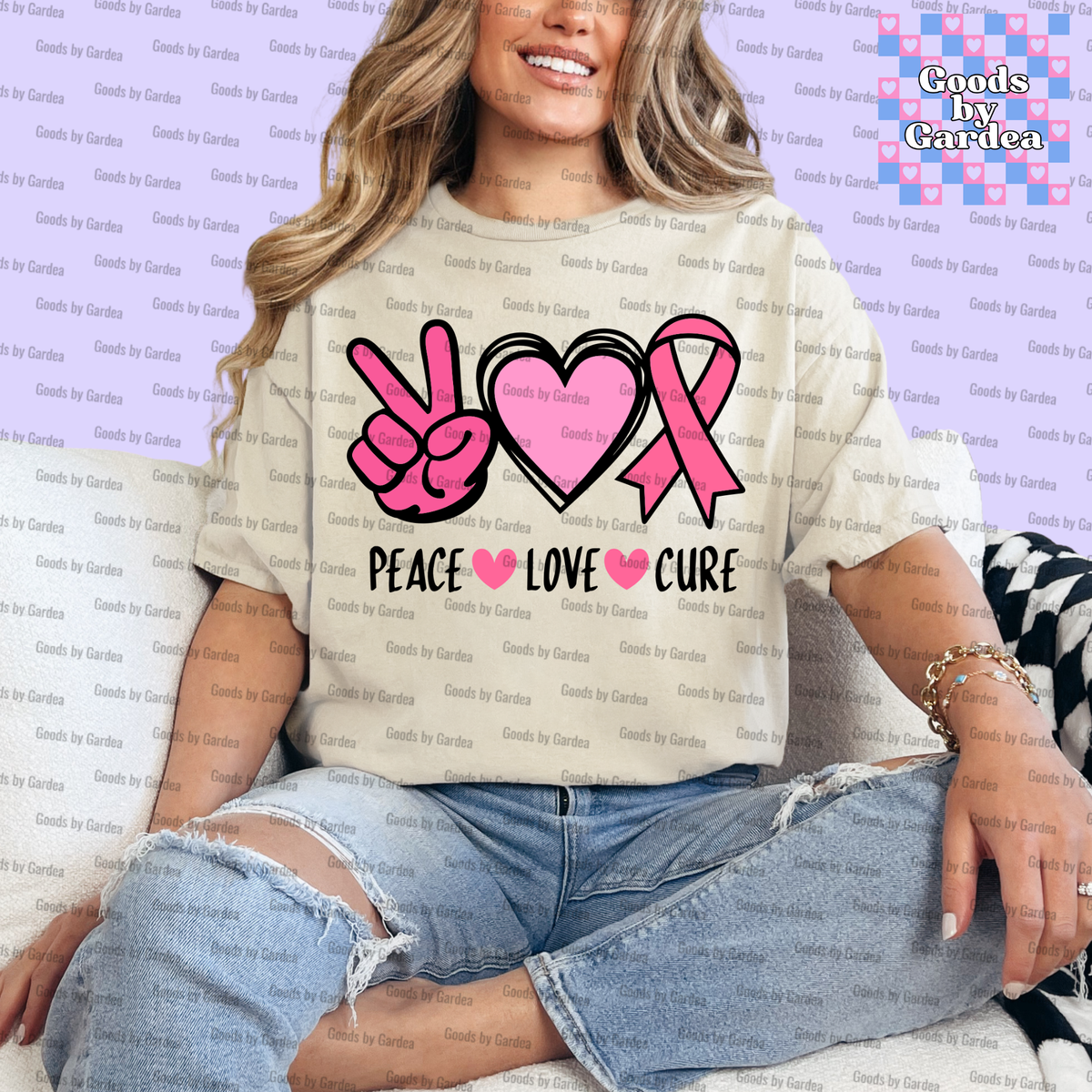 Peace Love Cure Shirt