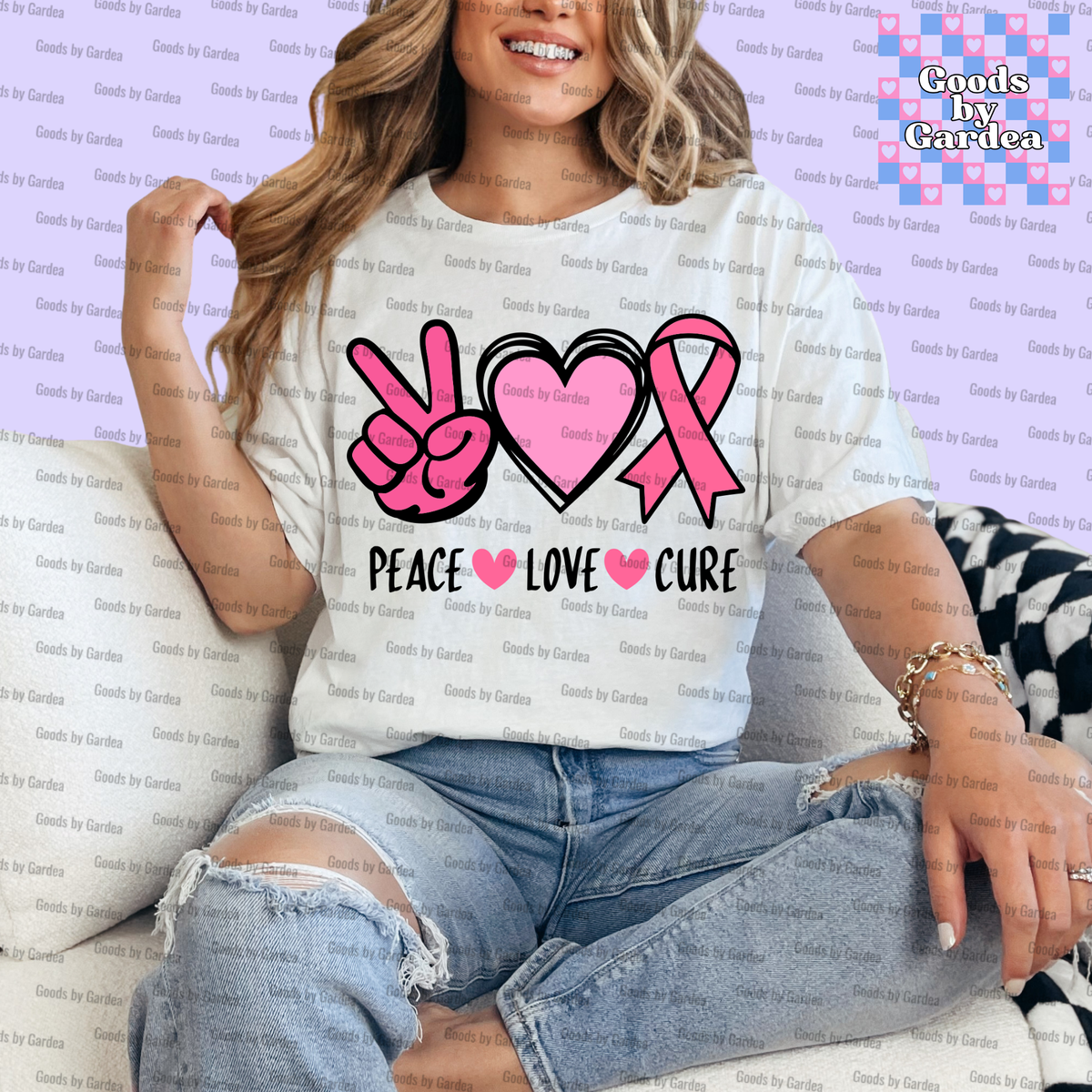Peace Love Cure Shirt