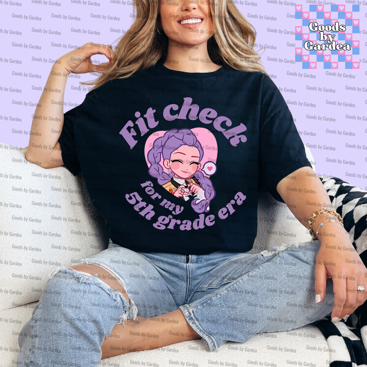 Rumi Fit Check Grade Level Era Shirt