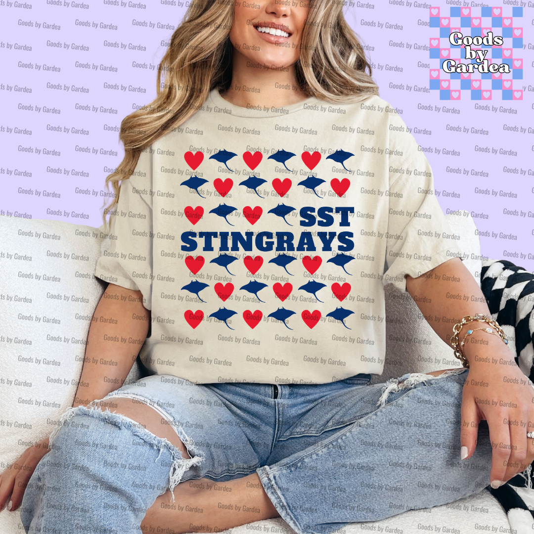 Stingrays and Hearts Shirt