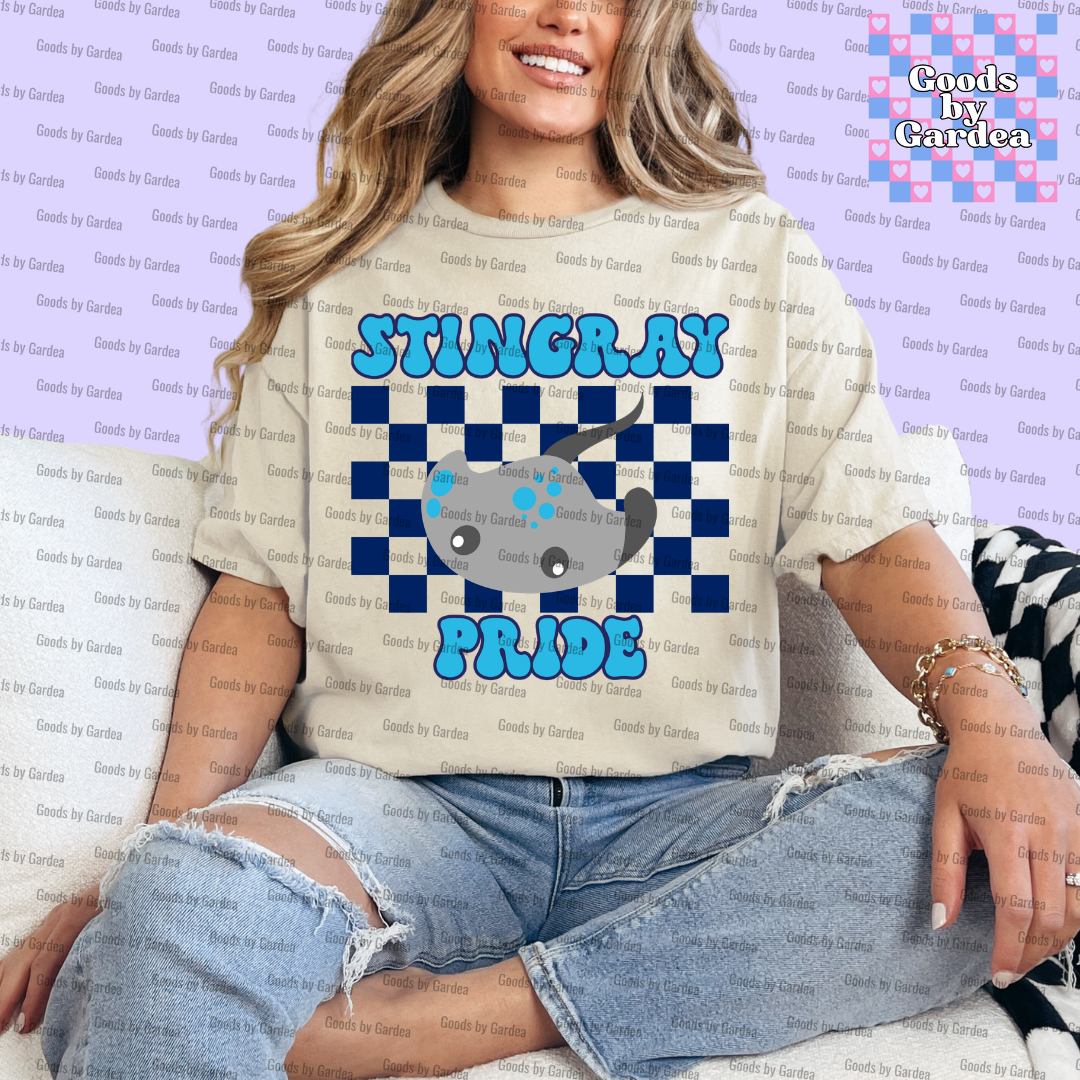 Blue Stingray Pride Shirt