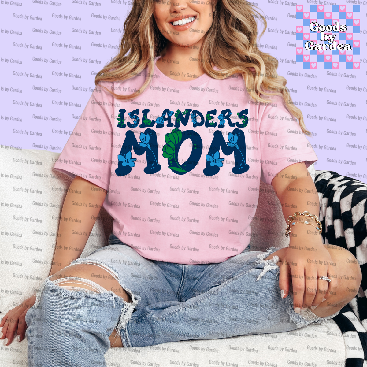 TAMU-CC Floral Mom Shirt