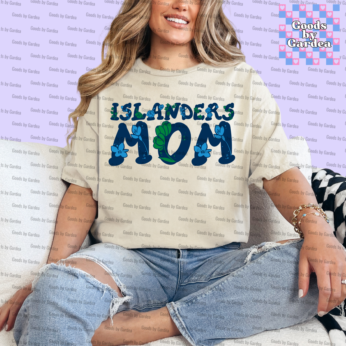 TAMU-CC Floral Mom Shirt