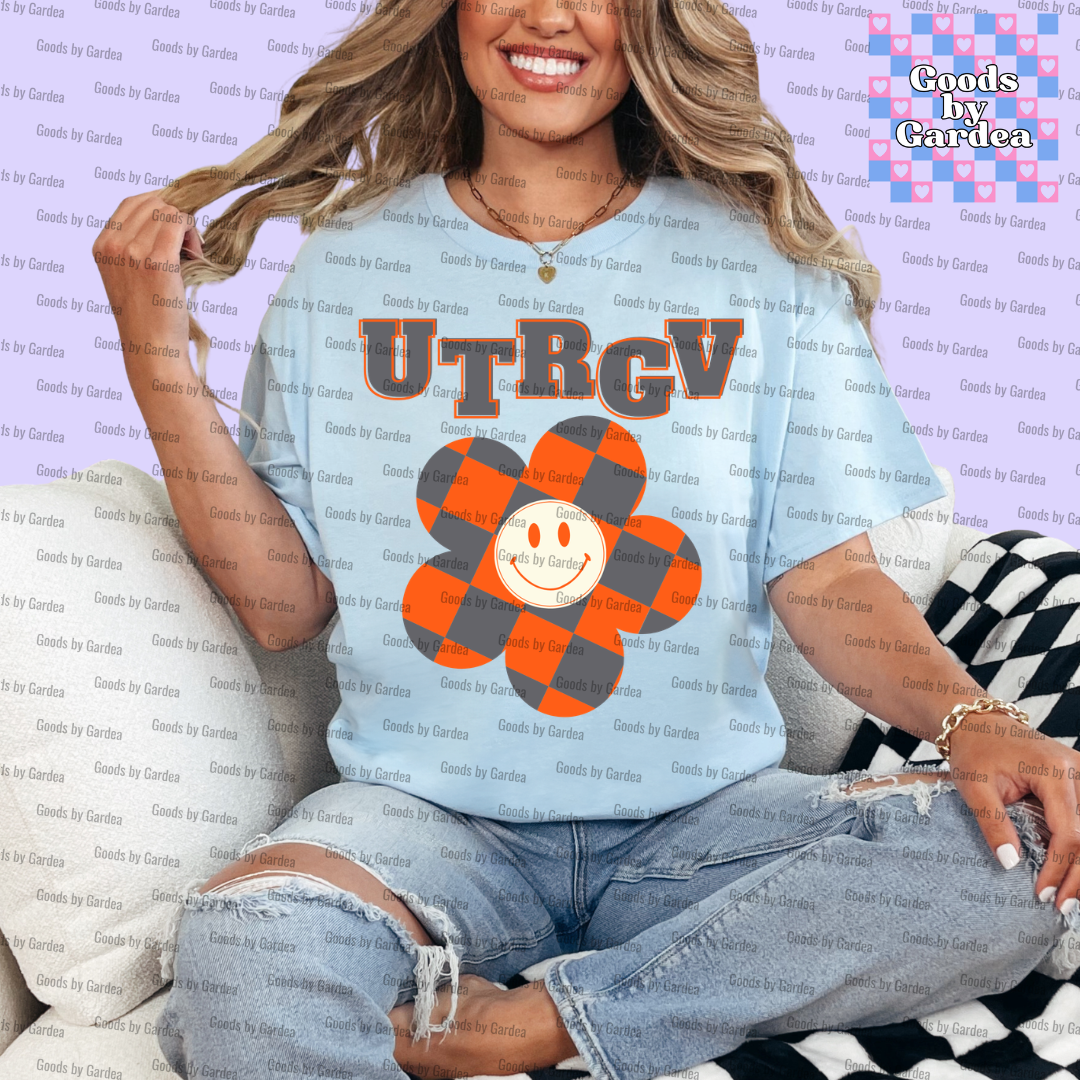 UTRGV Retro Flower Shirt