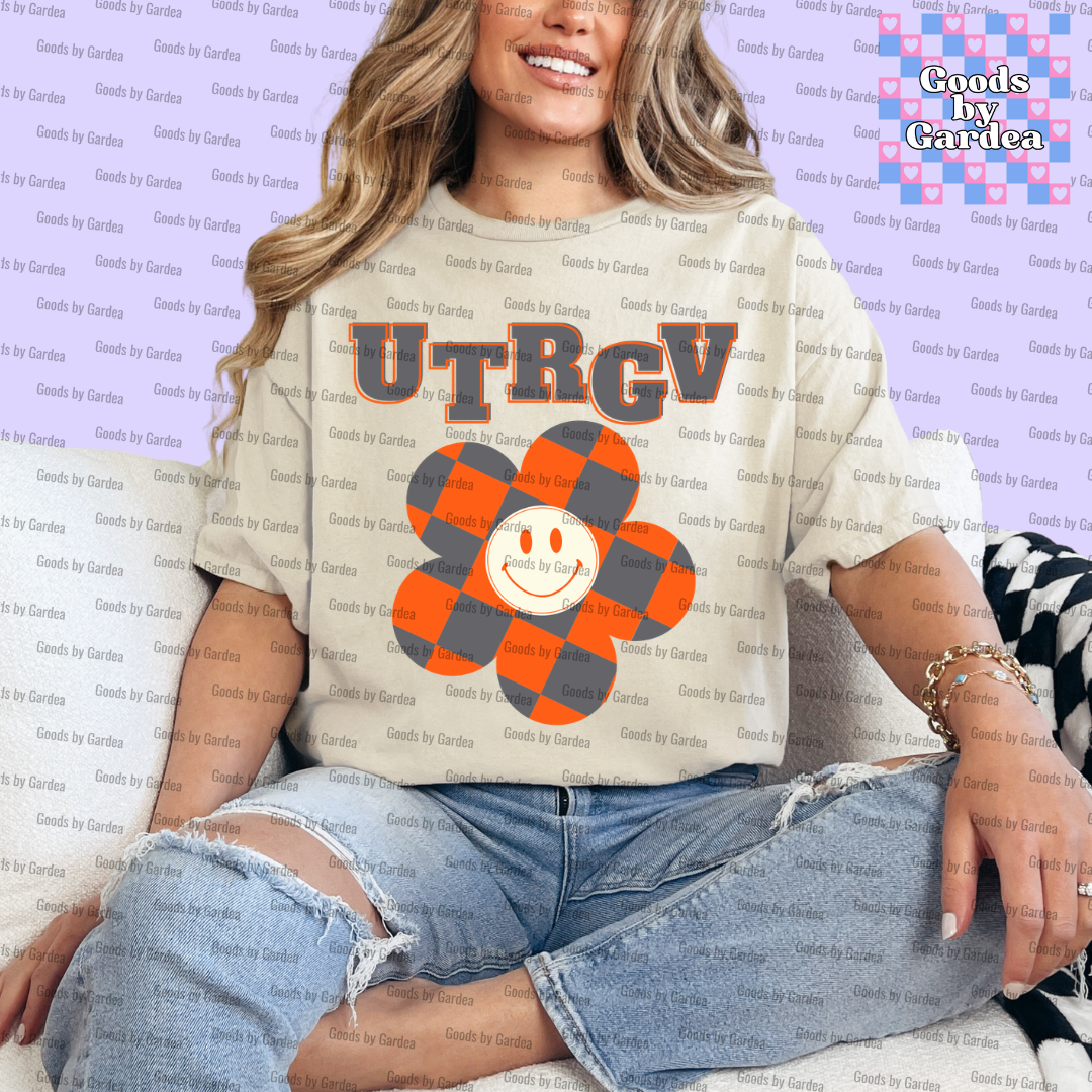 UTRGV Retro Flower Shirt