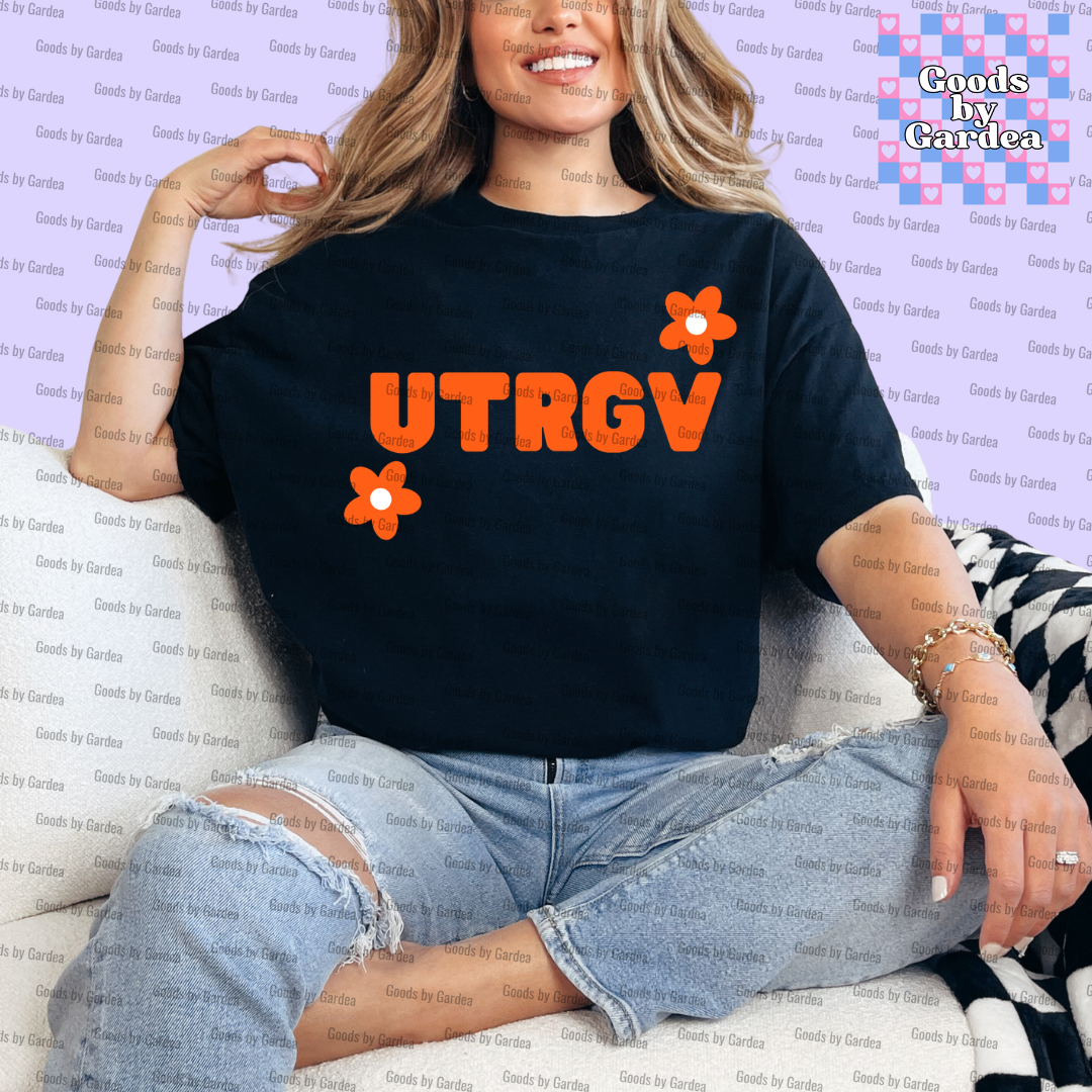 UTRGV Flowers Shirt