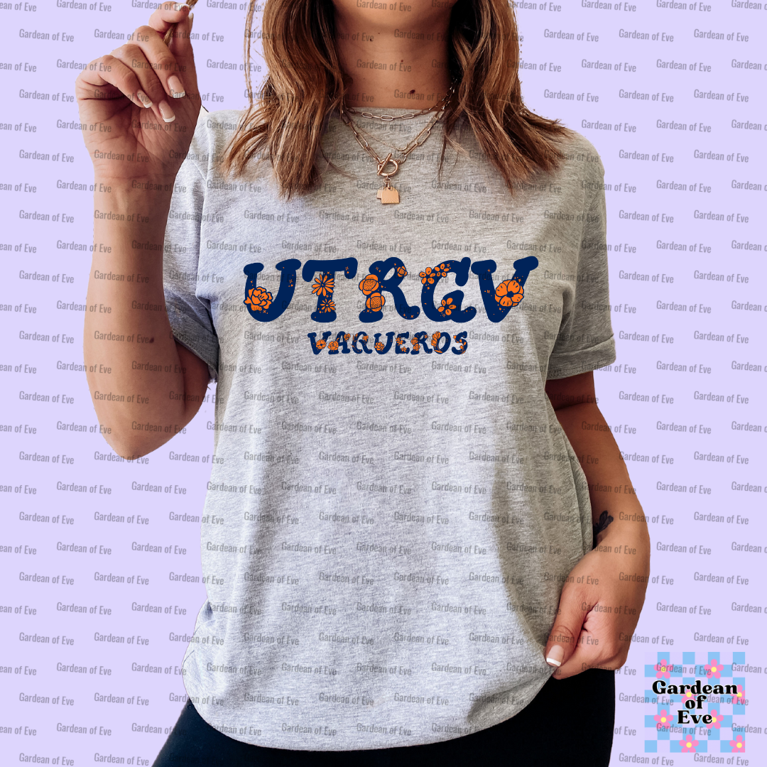 Floral UTRGV Shirt