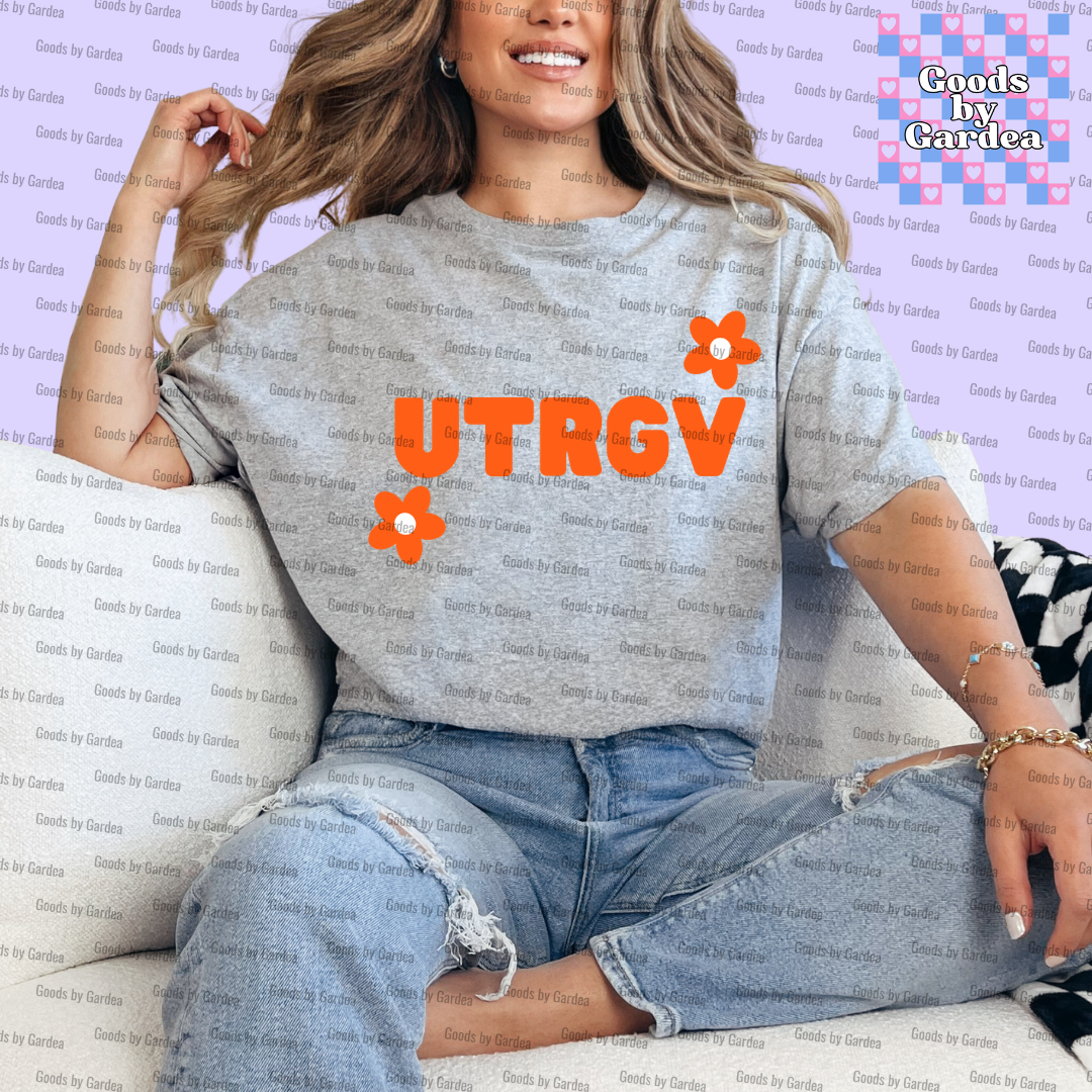UTRGV Flowers Shirt
