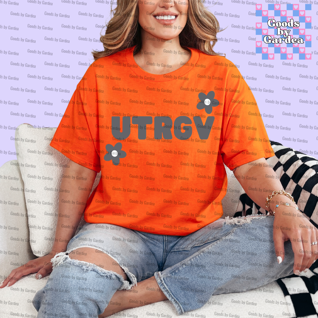 UTRGV Flowers Shirt