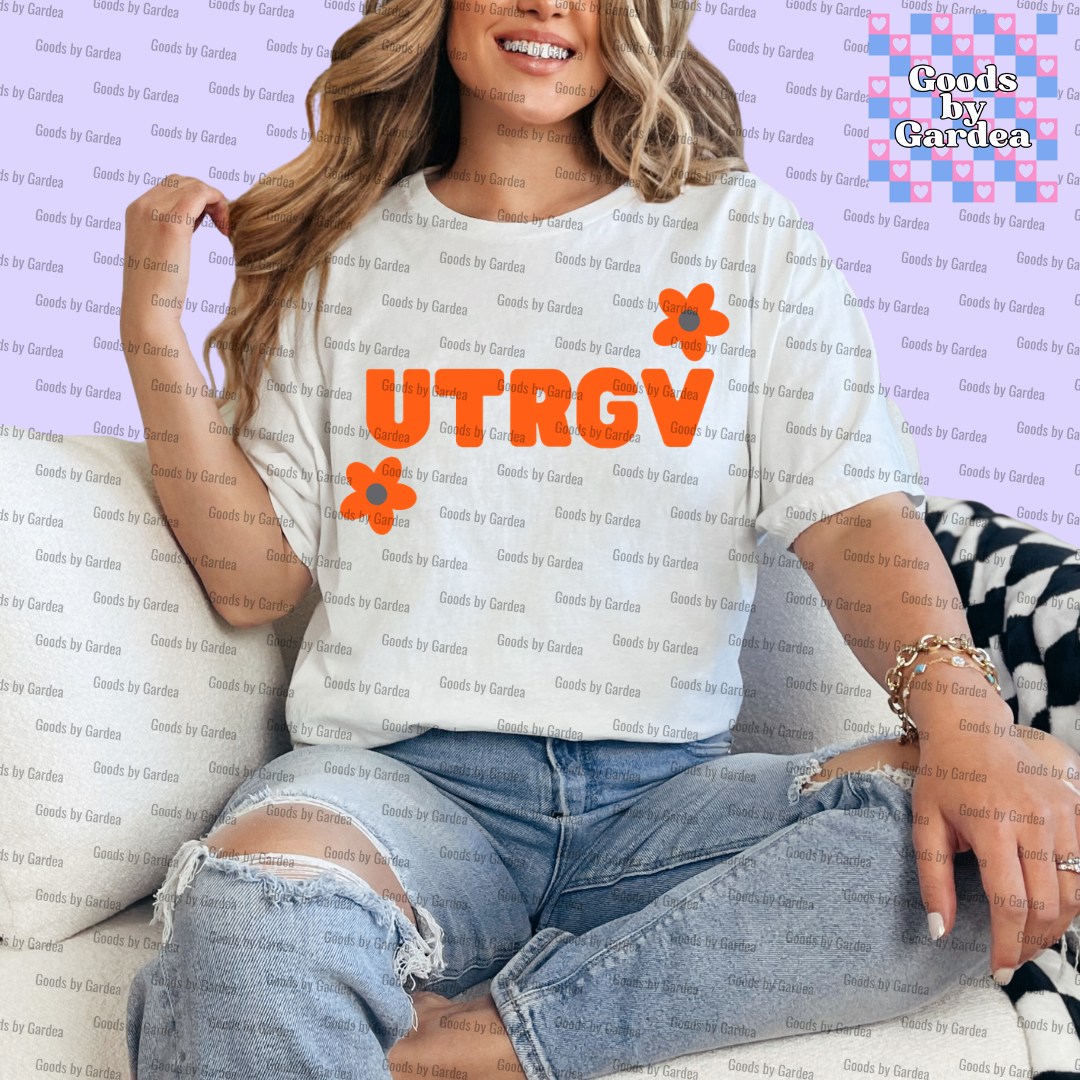 UTRGV Flowers Shirt