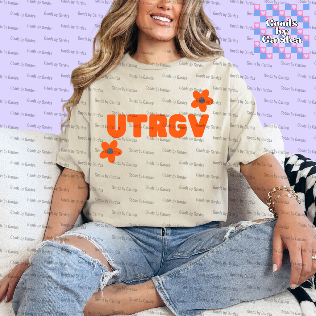 UTRGV Flowers Shirt